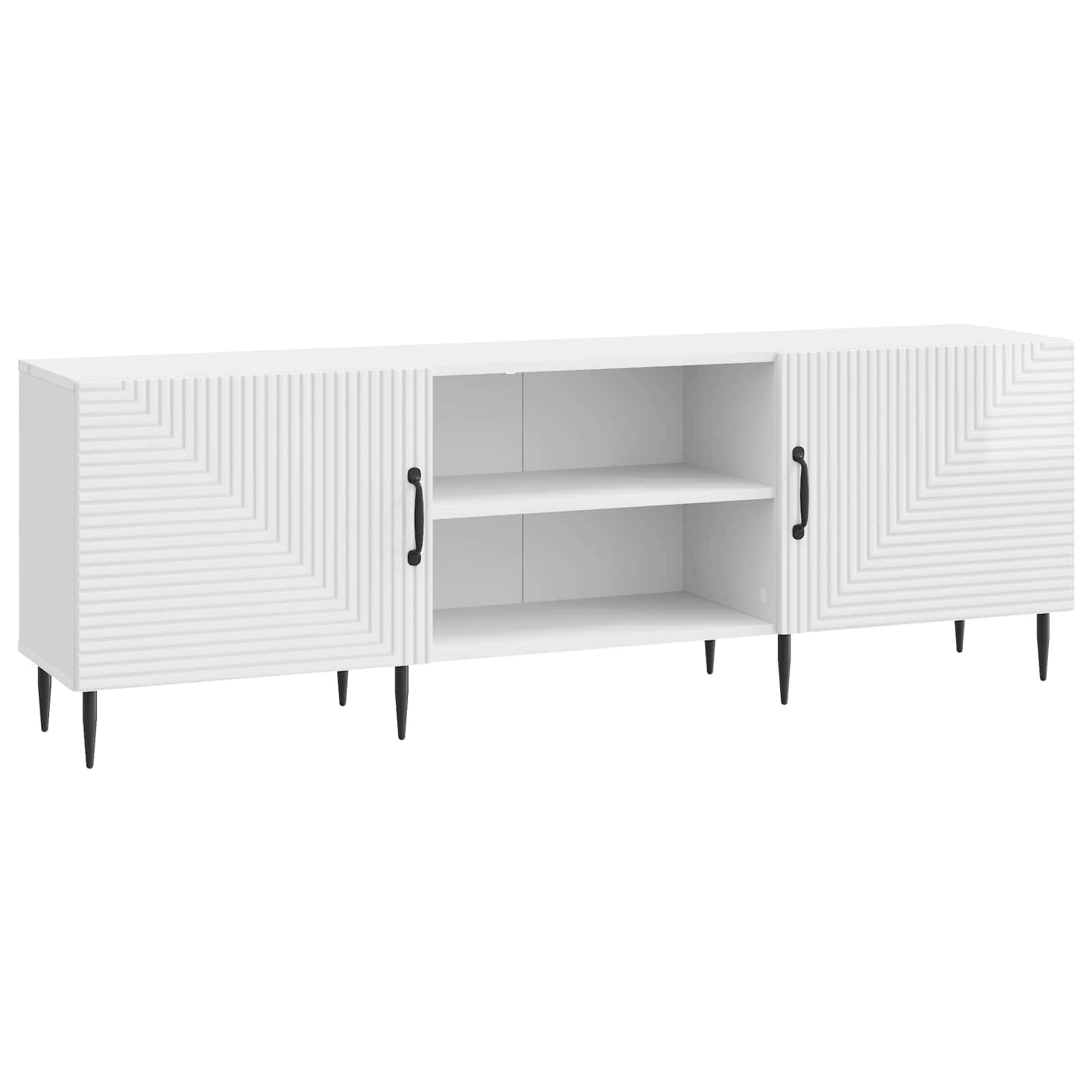TV ormar 150 x 31 x 50 cm Bijela visokog sjaja