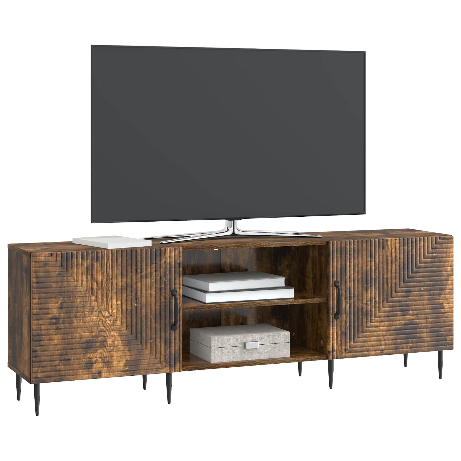 TV ormar Dimljeni hrast 150 x 31 x 50 cm Konstruirano drvo