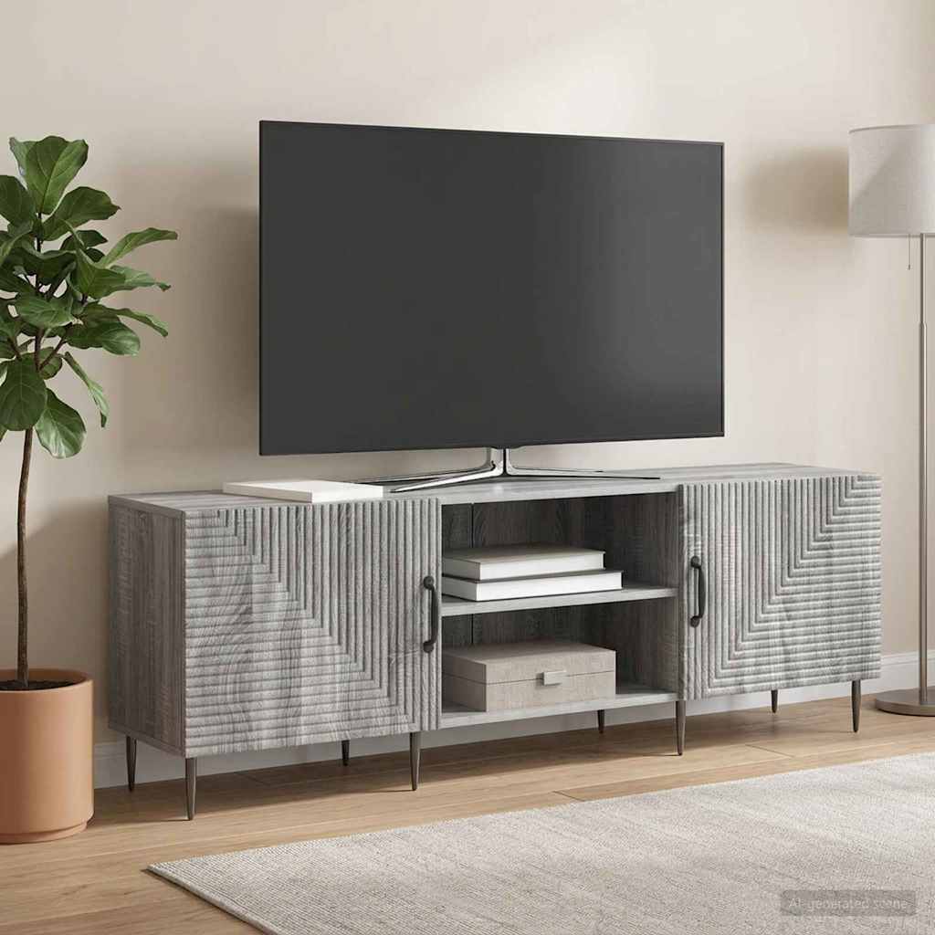 TV ormar Siva sonoma 150 x 31 x 50 cm Konstruirano drvo