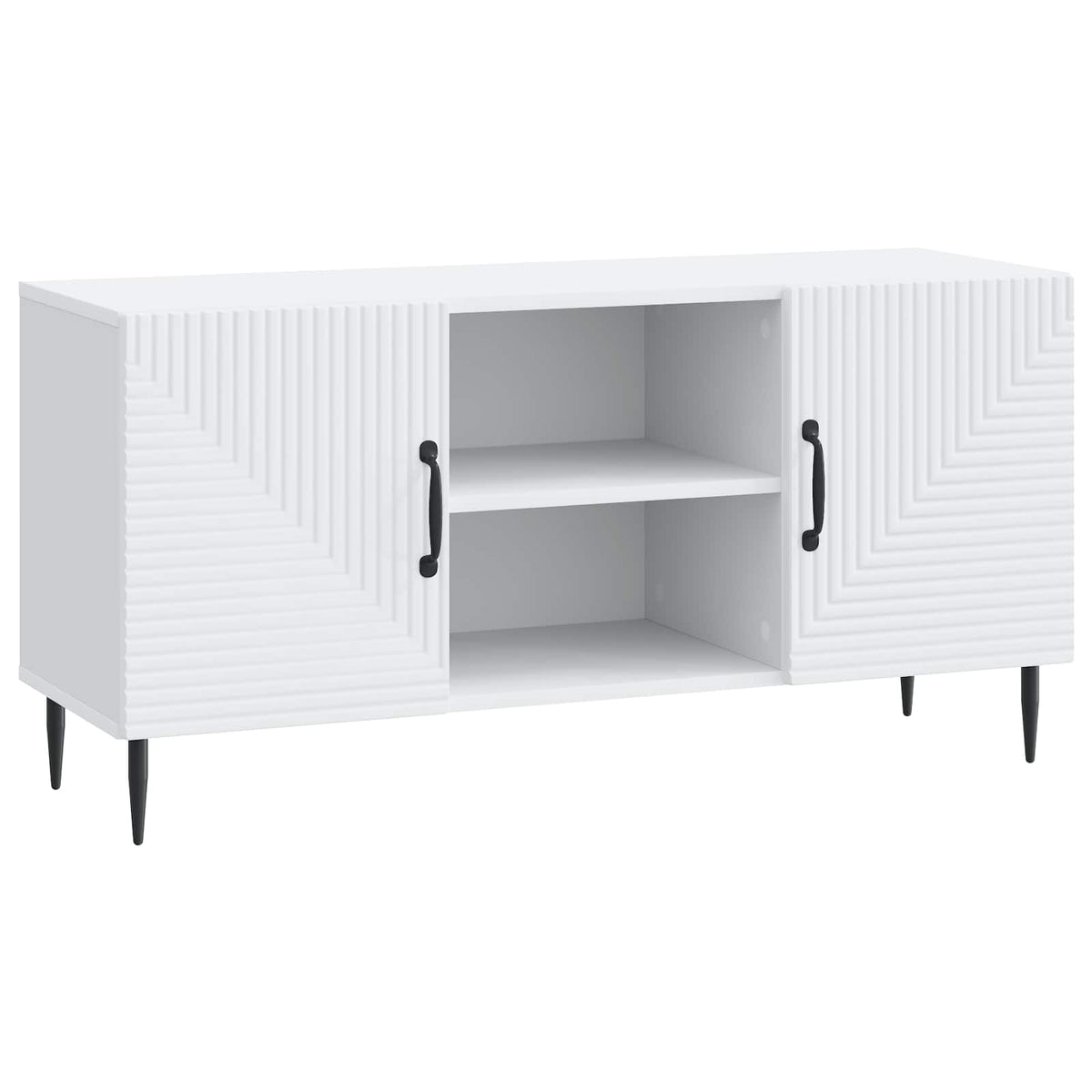 TV ormar Bijela 102 x 34,5 x 50 cm Konstruirano drvo