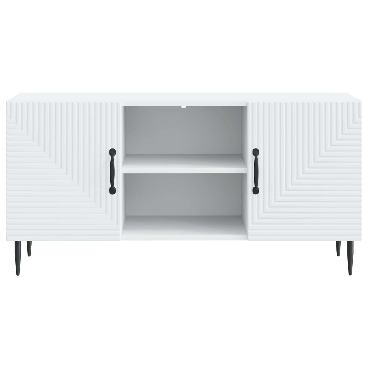 TV ormar Bijela 102 x 34,5 x 50 cm Konstruirano drvo