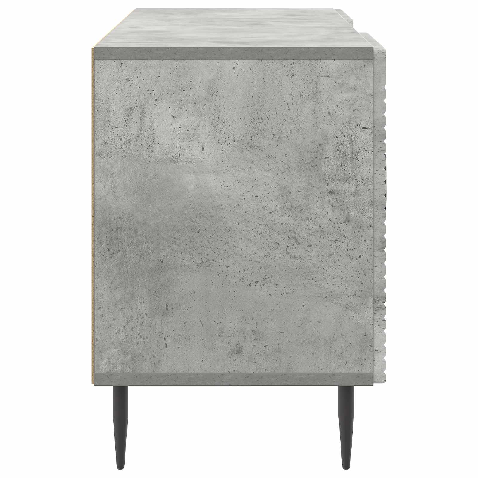 TV ormar Betonska siva 102 x 34,5 x 50 cm Konstruirano drvo