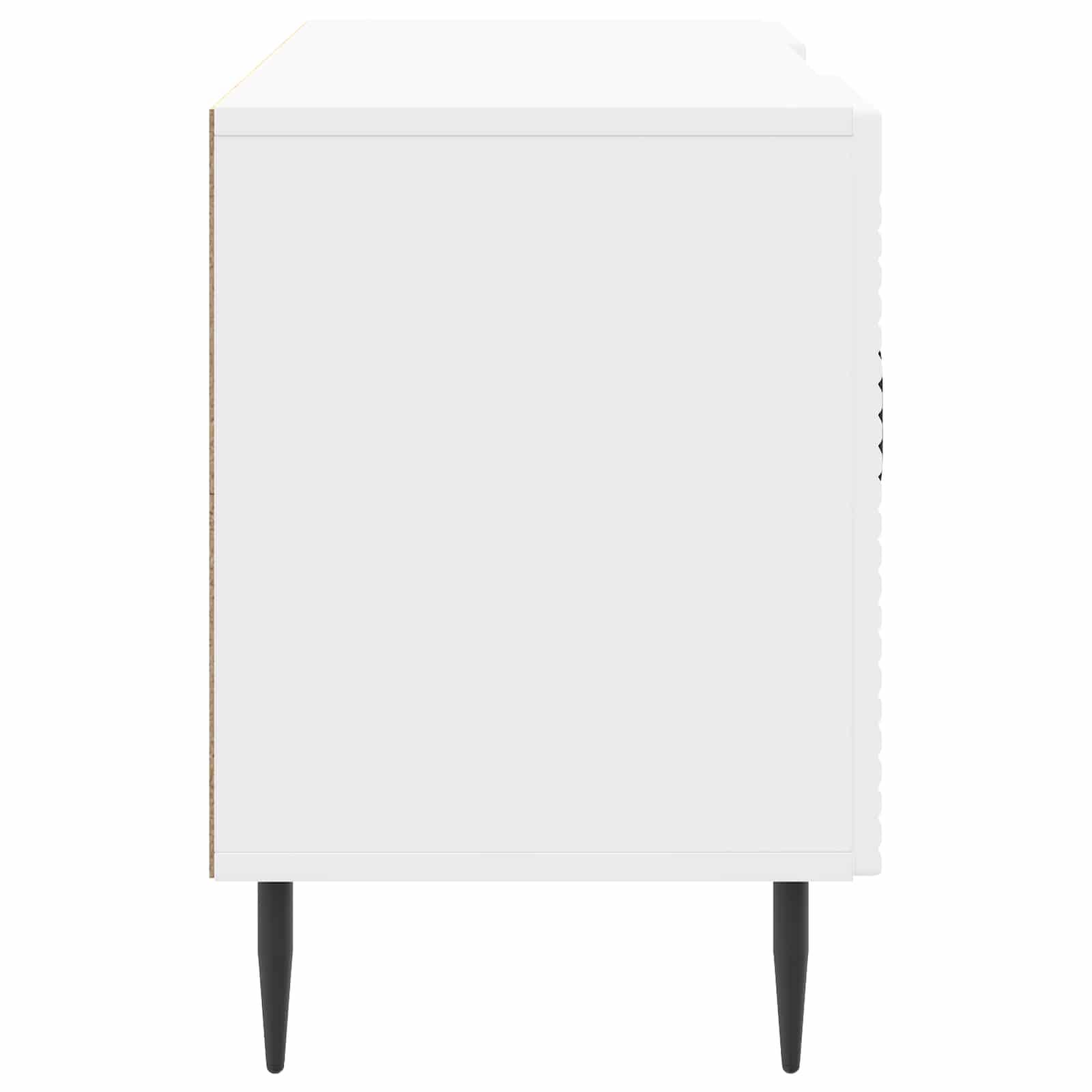 TV ormar Bijela visokog sjaja 102 x 34,5 x 50 cm