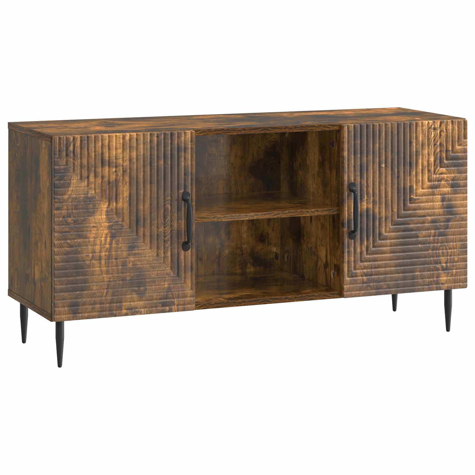 TV ormar Dimljeni hrast 102 x 34,5 x 50 cm Konstruirano drvo