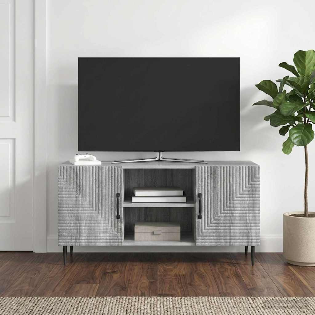 TV ormar Siva sonoma 102 x 34,5 x 50 cm Konstruirano drvo