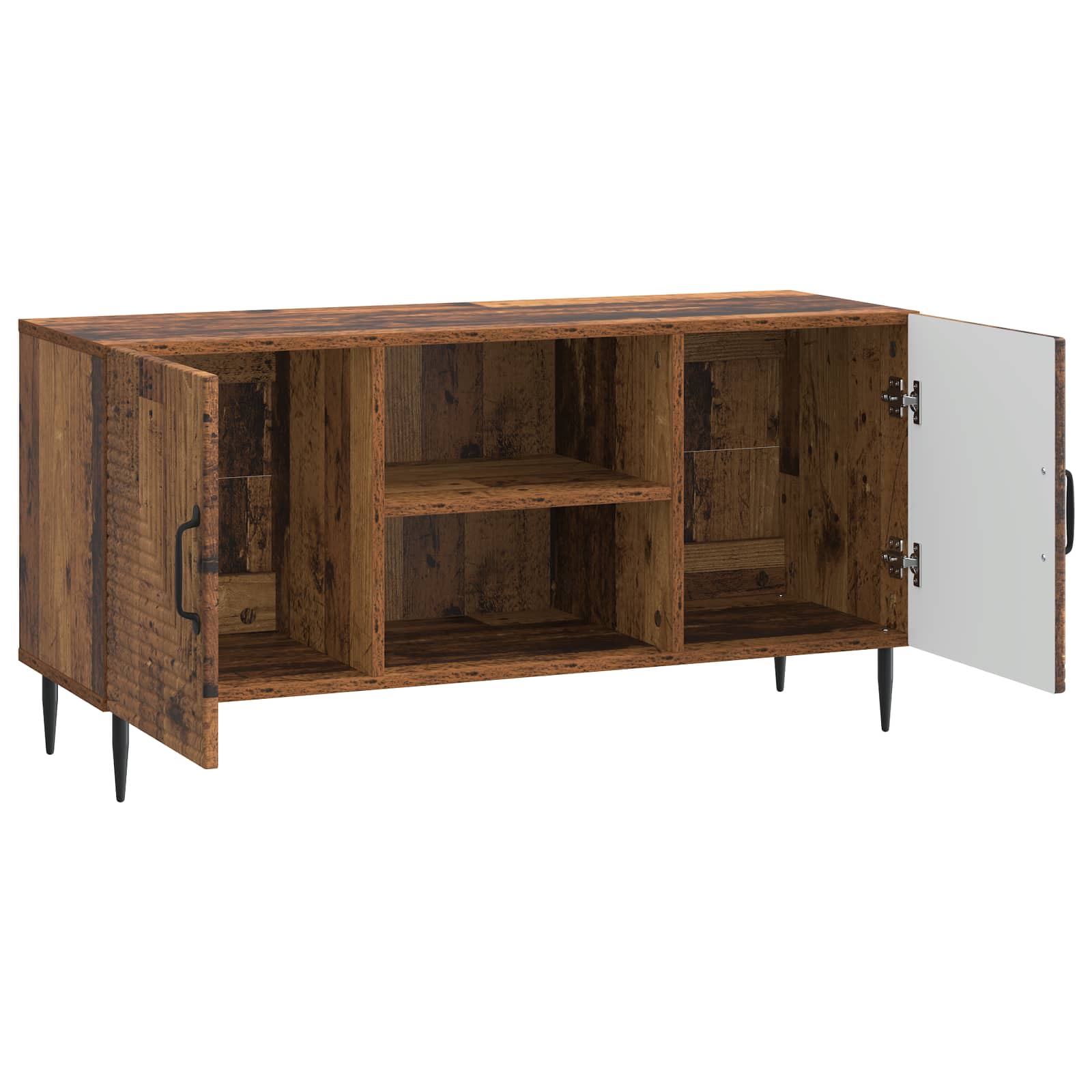 TV ormar Staro drvo 102 x 34,5 x 50 cm Konstruirano drvo