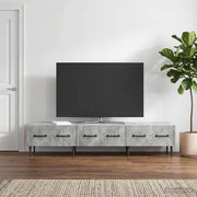 TV ormar Betonska siva 147 x 34,5 x 30 cm Konstruirano drvo