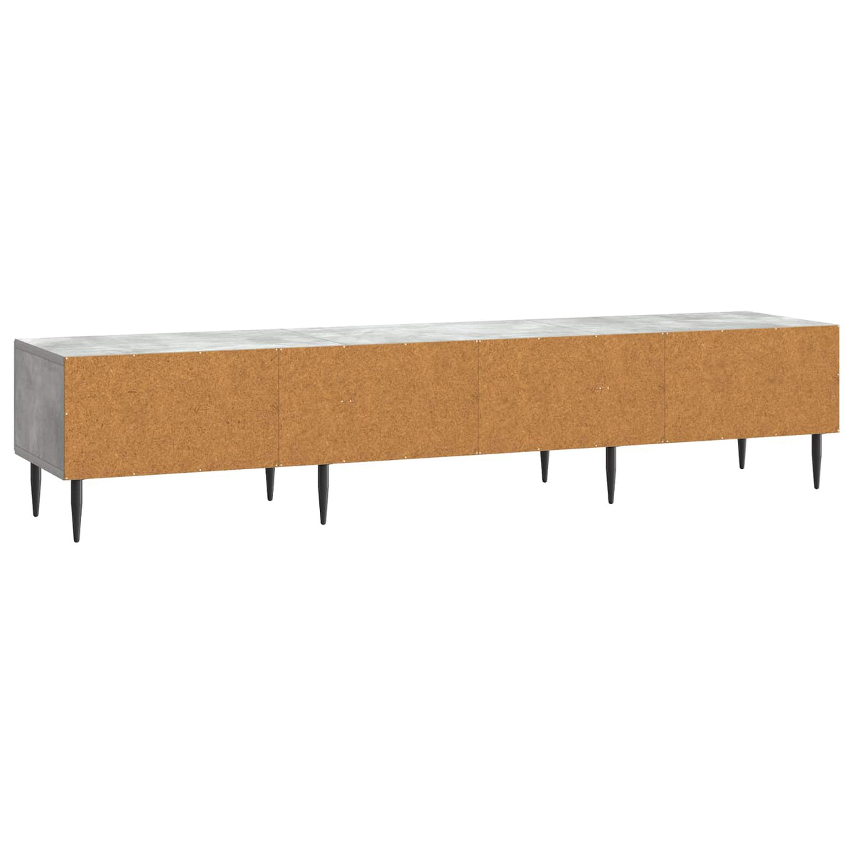 TV ormar Betonska siva 147 x 34,5 x 30 cm Konstruirano drvo