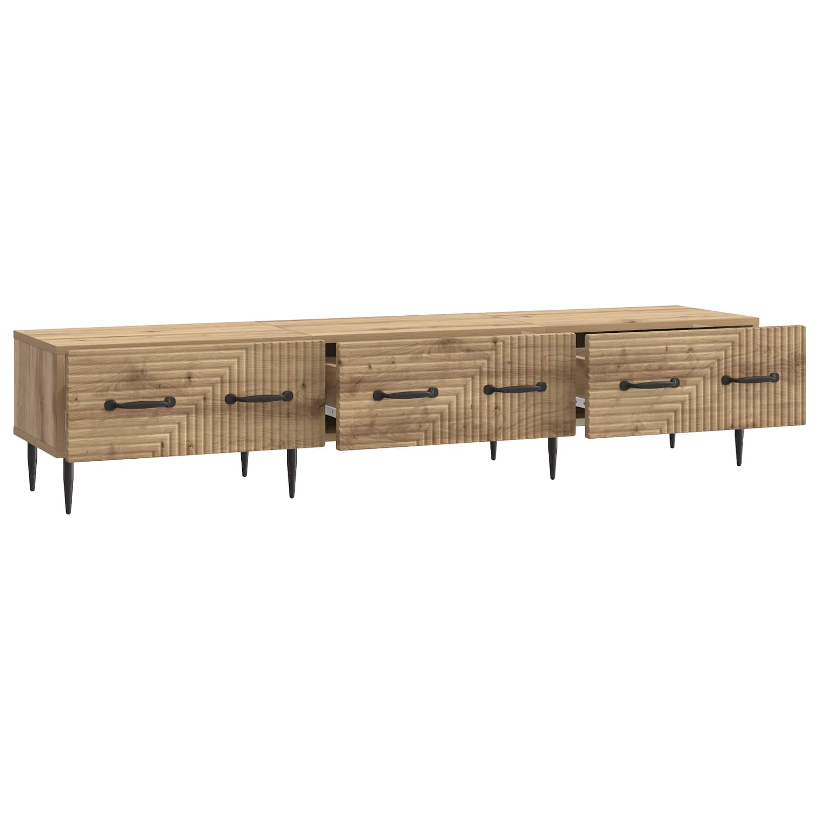TV ormar Hrast artisan 147 x 34,5 x 30 cm Konstruirano drvo