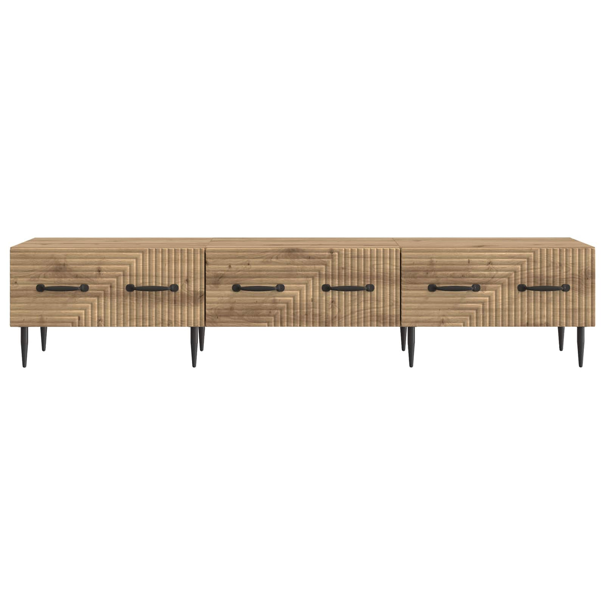 TV ormar 147 x 34,5 x 30 cm Hrast artisan Konstruirano drvo