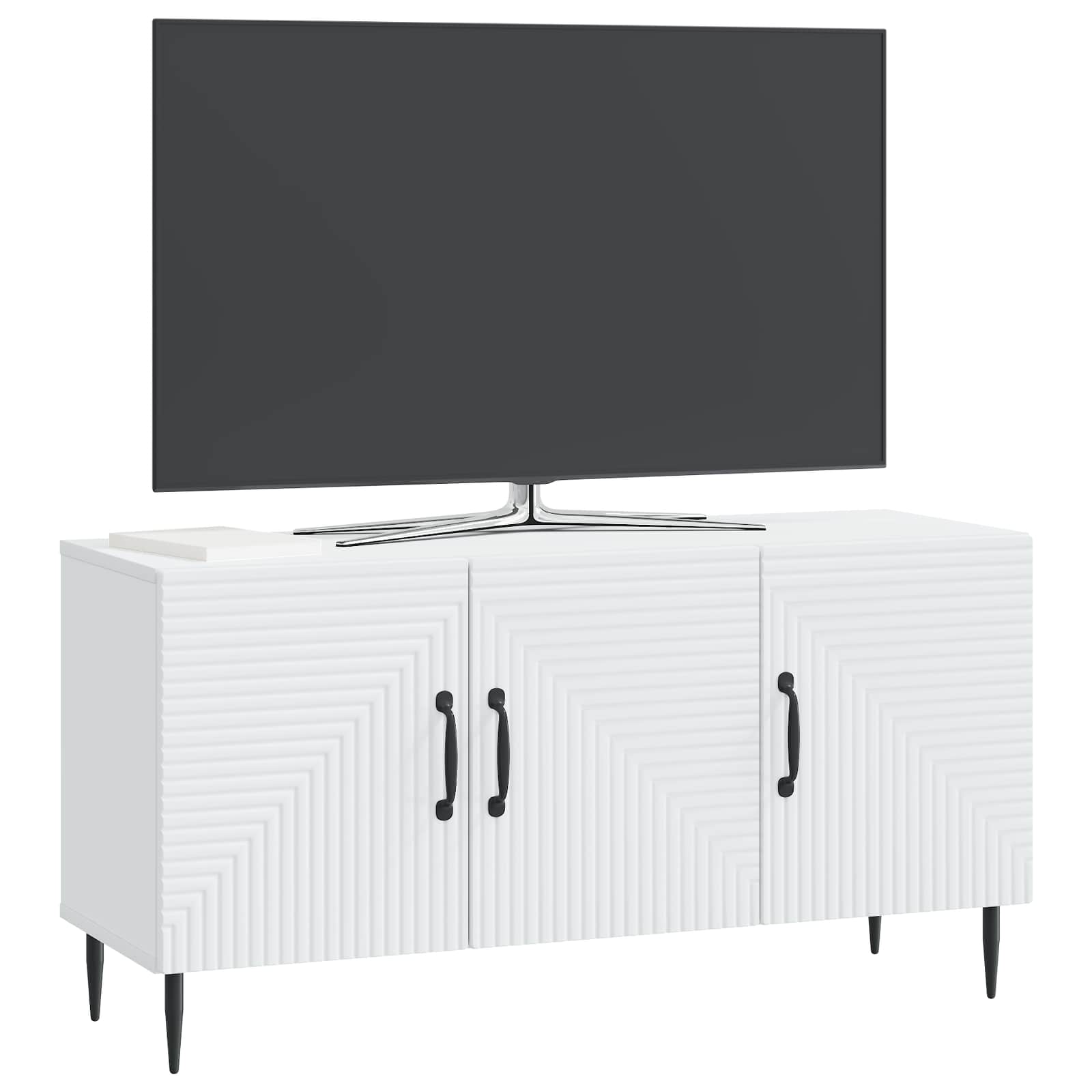 TV ormar Bijela 99 x 34,5 x 50 cm Konstruirano drvo