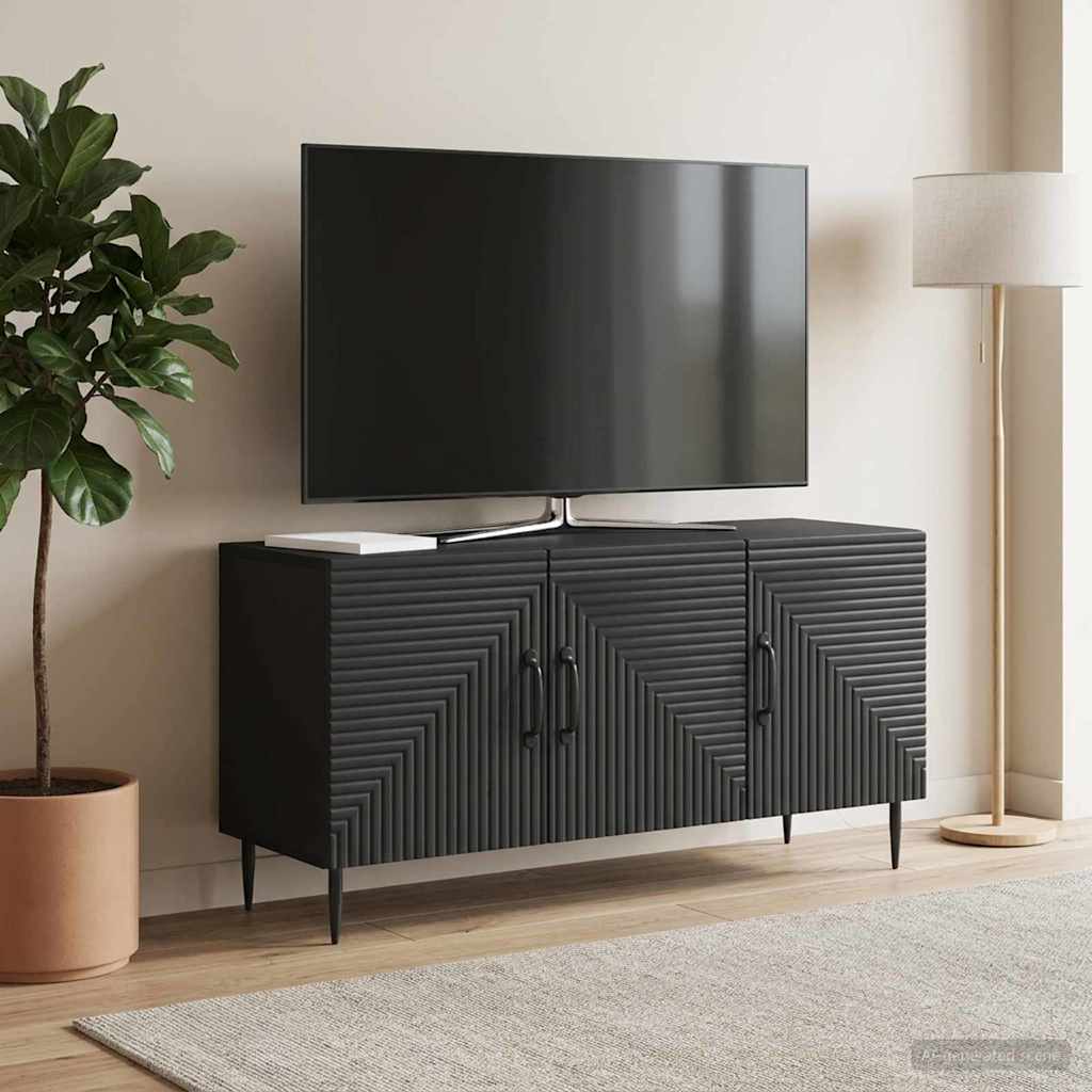 TV ormar Crna 99 x 34,5 x 50 cm Konstruirano drvo