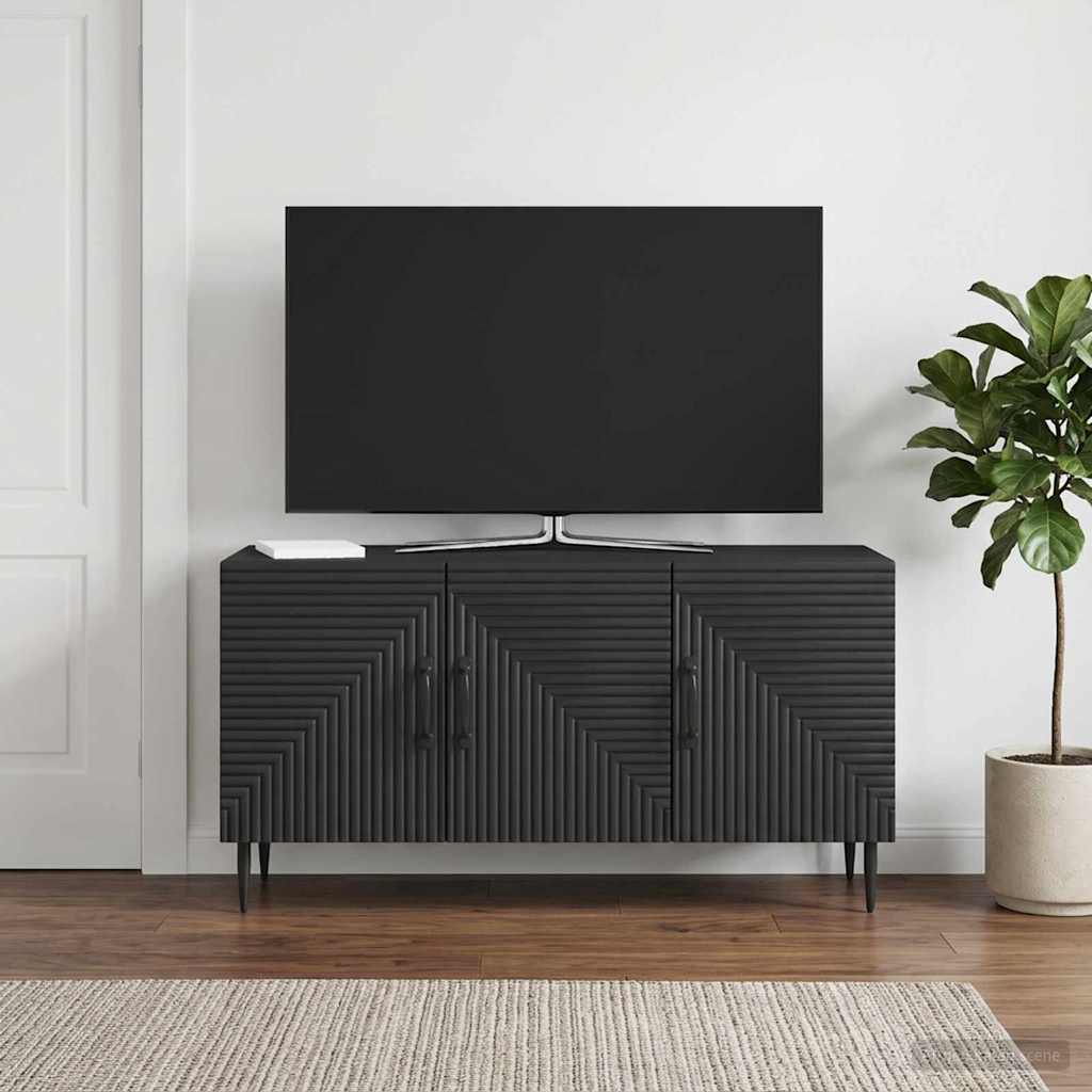 TV ormar Crna 99 x 34,5 x 50 cm Konstruirano drvo