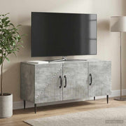 TV ormar Betonska siva 99 x 34,5 x 50 cm Konstruirano drvo
