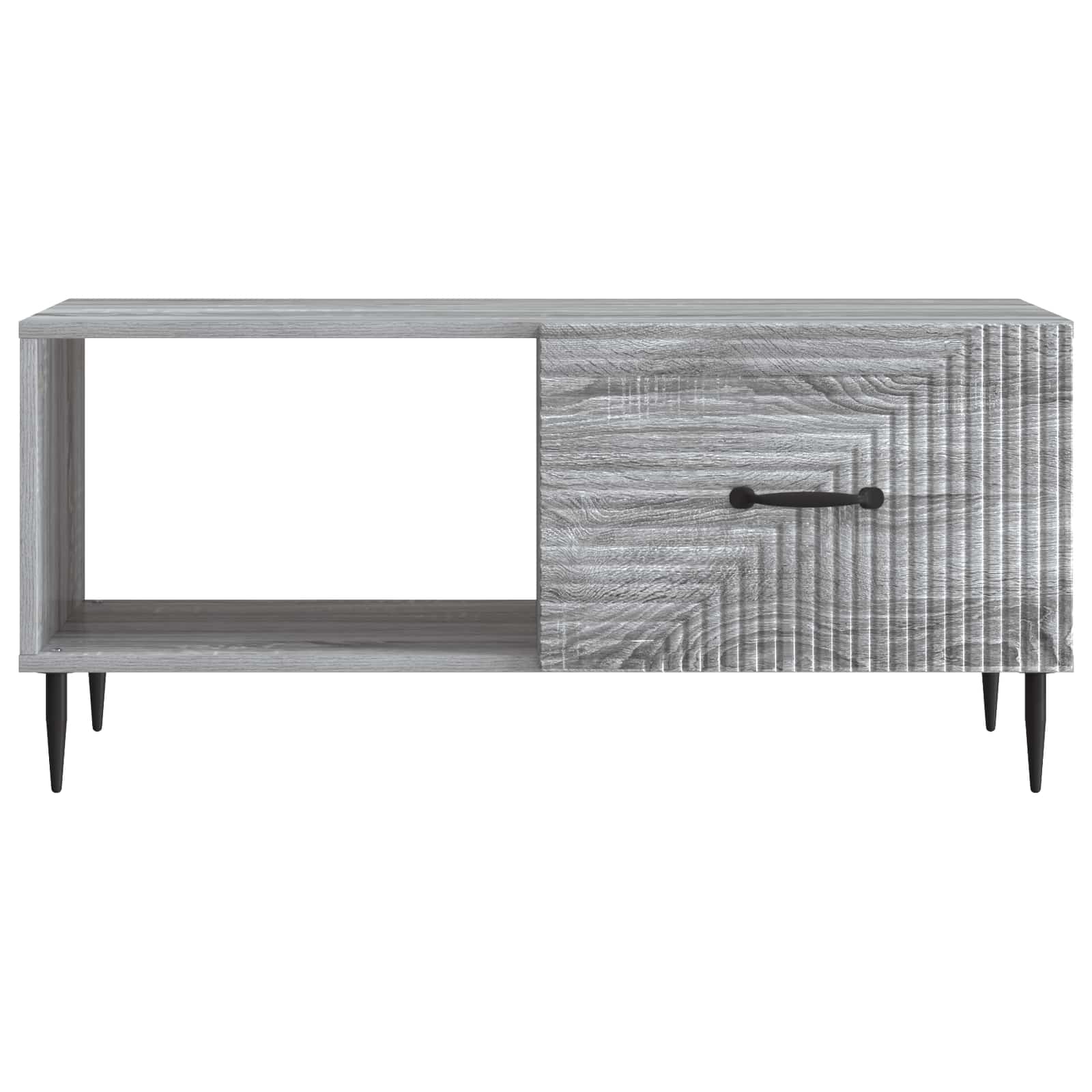 Kava Stol Siva sonoma 90 x 50 x 40 cm Konstruirano drvo