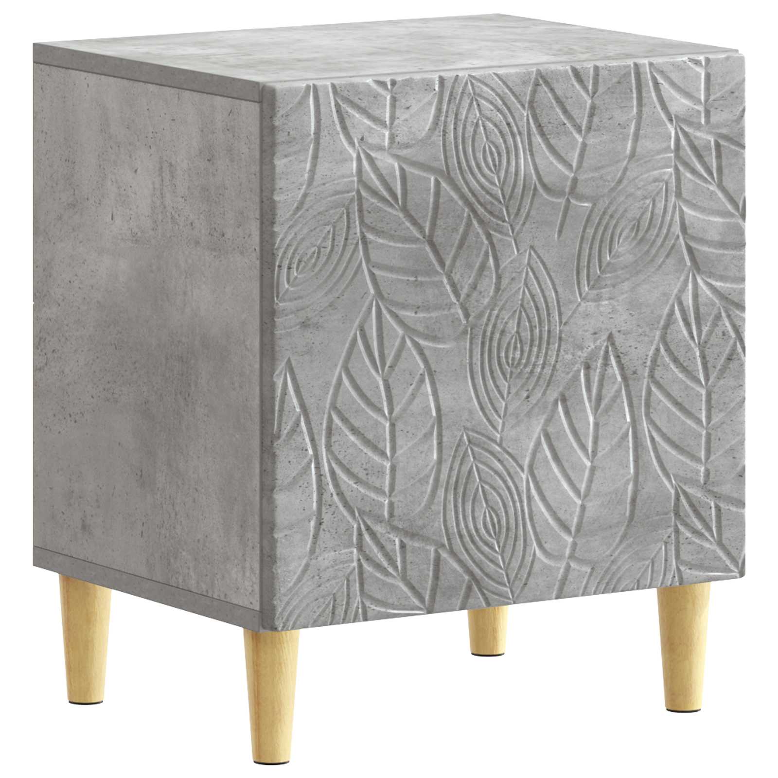 Noćni ormarić 2 pcs Betonska siva 43 x 34,5 x 50 cm
