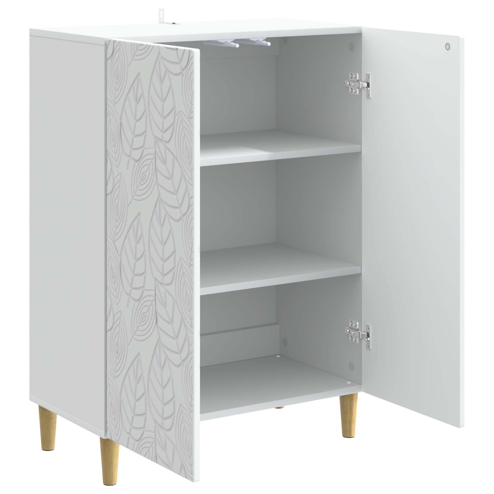 Postol Bijela 66 x 34,5 x 90 cm Konstruirano drvo