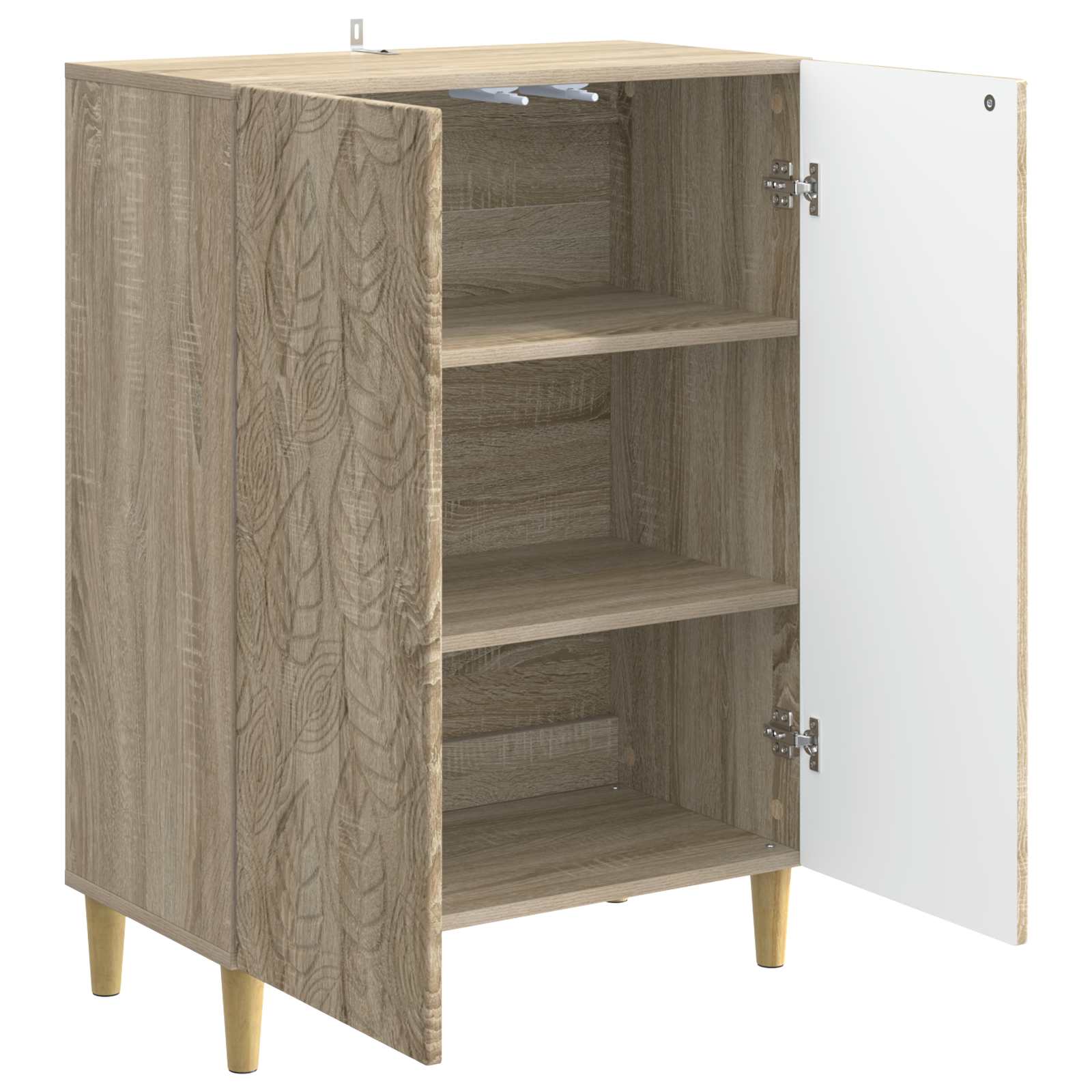 Postol Hrast sonoma 66 x 34,5 x 90 cm Konstruirano drvo