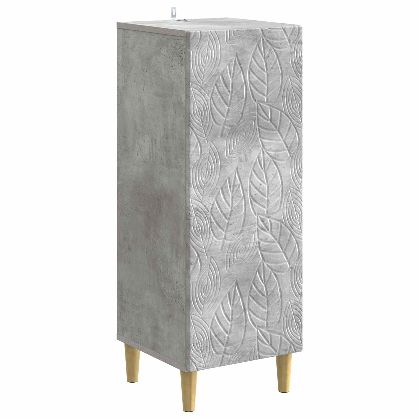 Kreveta Betonska siva 33 x 34,5 x 90 cm Konstruirano drvo