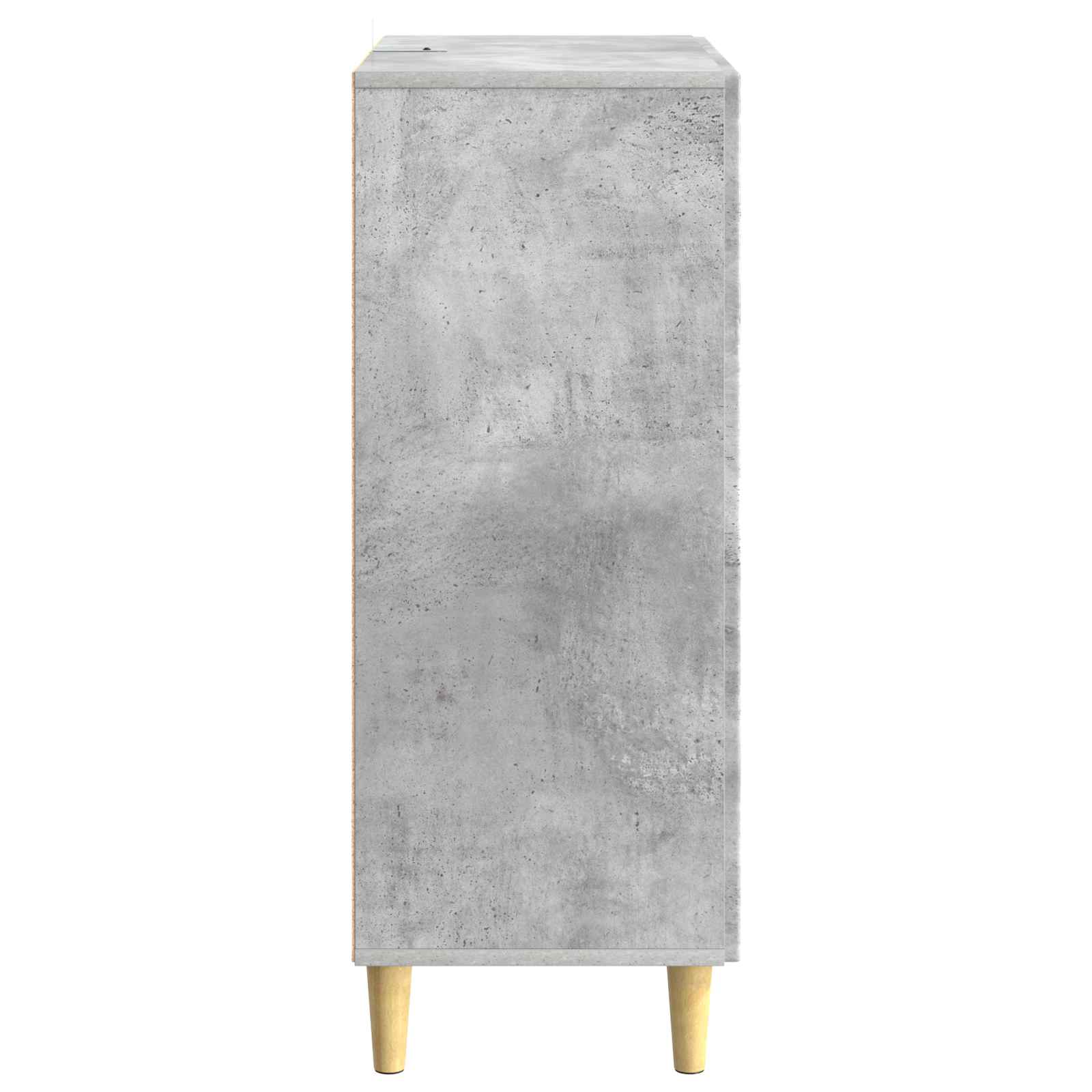 Kreveta Betonska siva 33 x 34,5 x 90 cm Konstruirano drvo