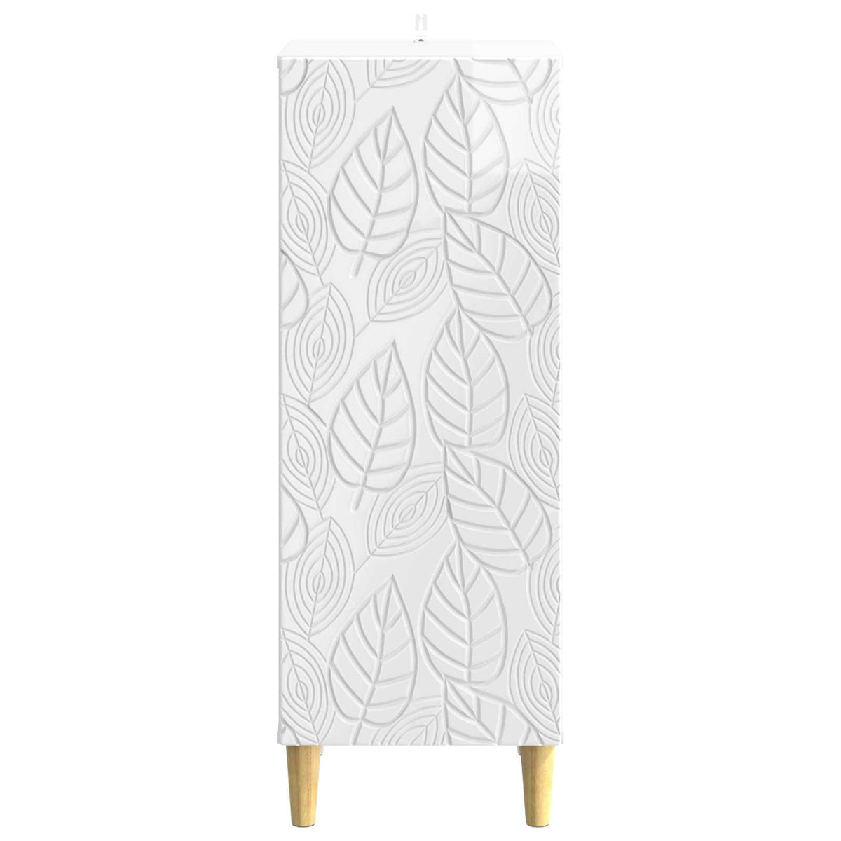Kreveta Bijela visokog sjaja 33 x 34,5 x 90 cm