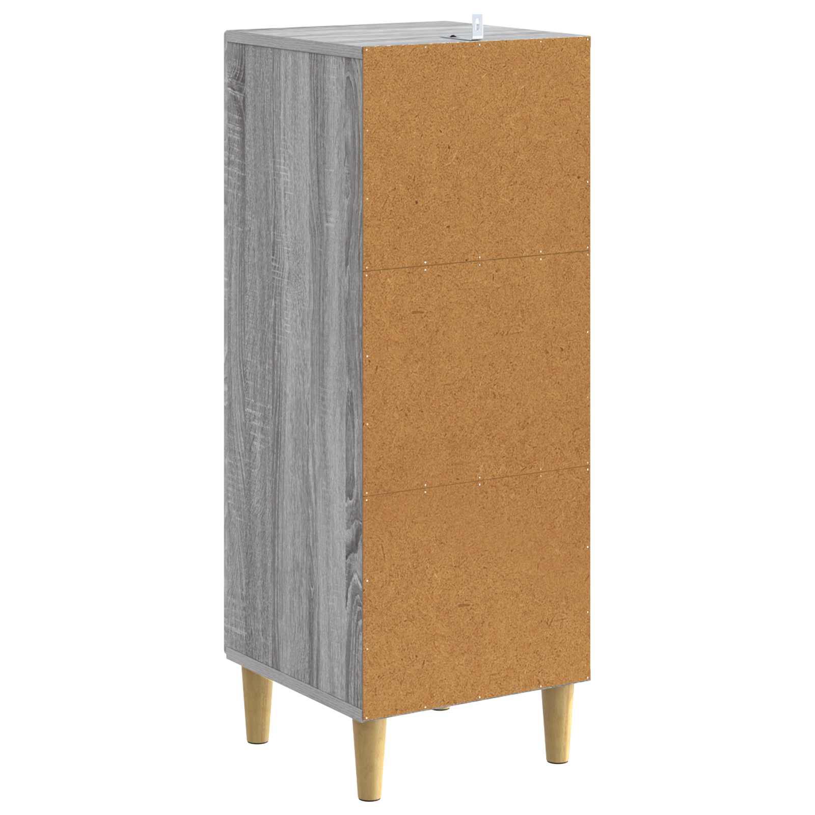 Kreveta Siva Sonoma 33 x 34,5 x 90 cm Konstruirano drvo