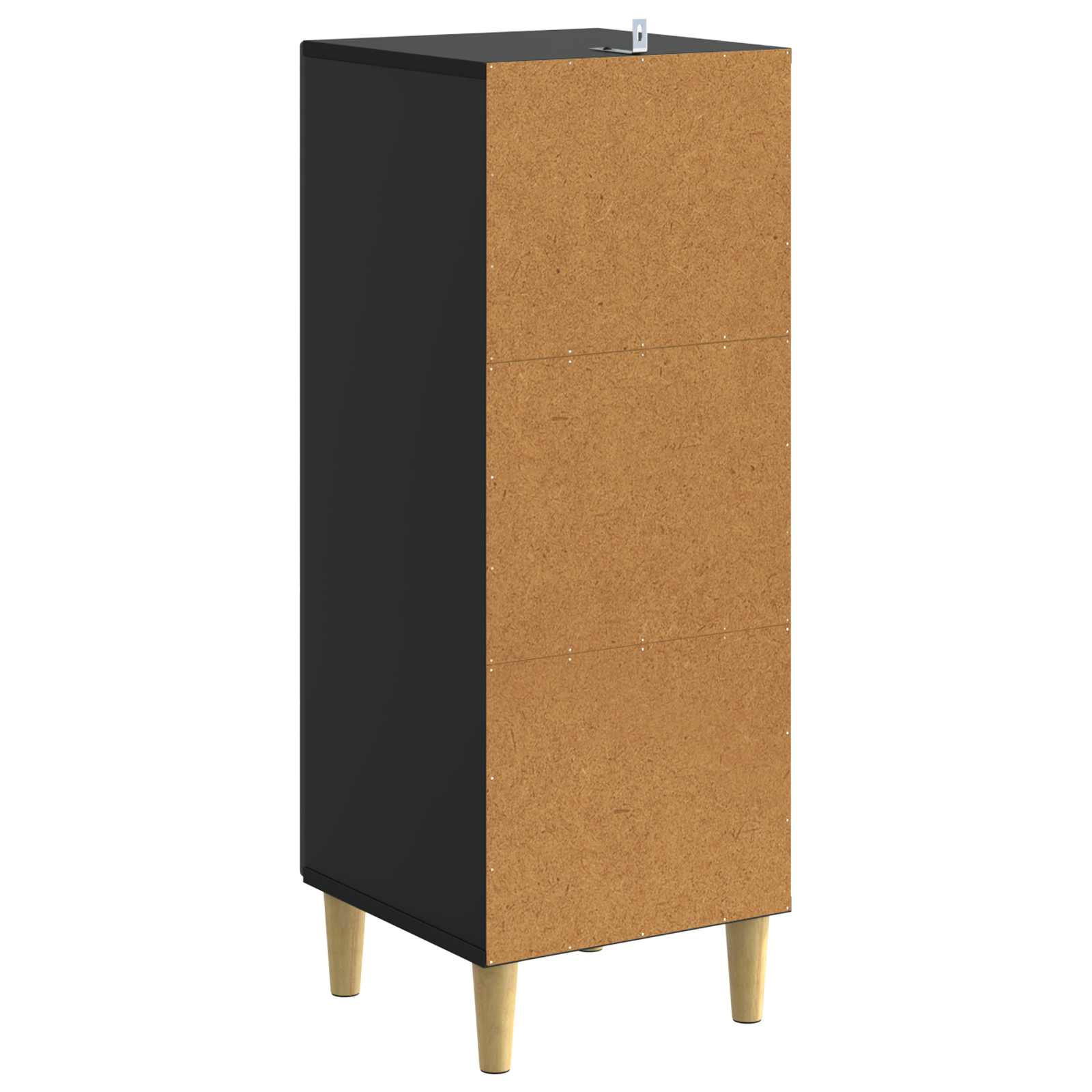 Ormar s ladicama Crna 33 x 34,5 x 90 cm Konstruirano drvo