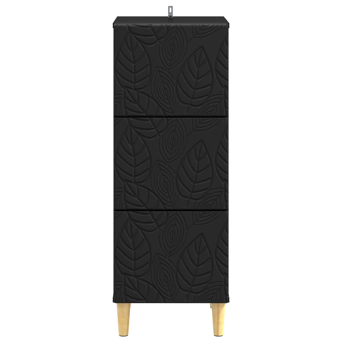 Ormar s ladicama Crna 33 x 34,5 x 90 cm Konstruirano drvo