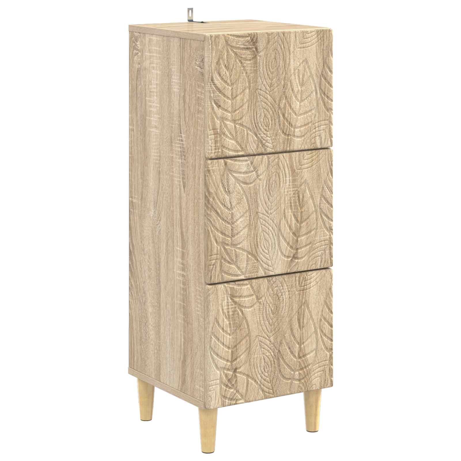 Ormar s ladicama Hrast sonoma 33 x 34,5 x 90 cm