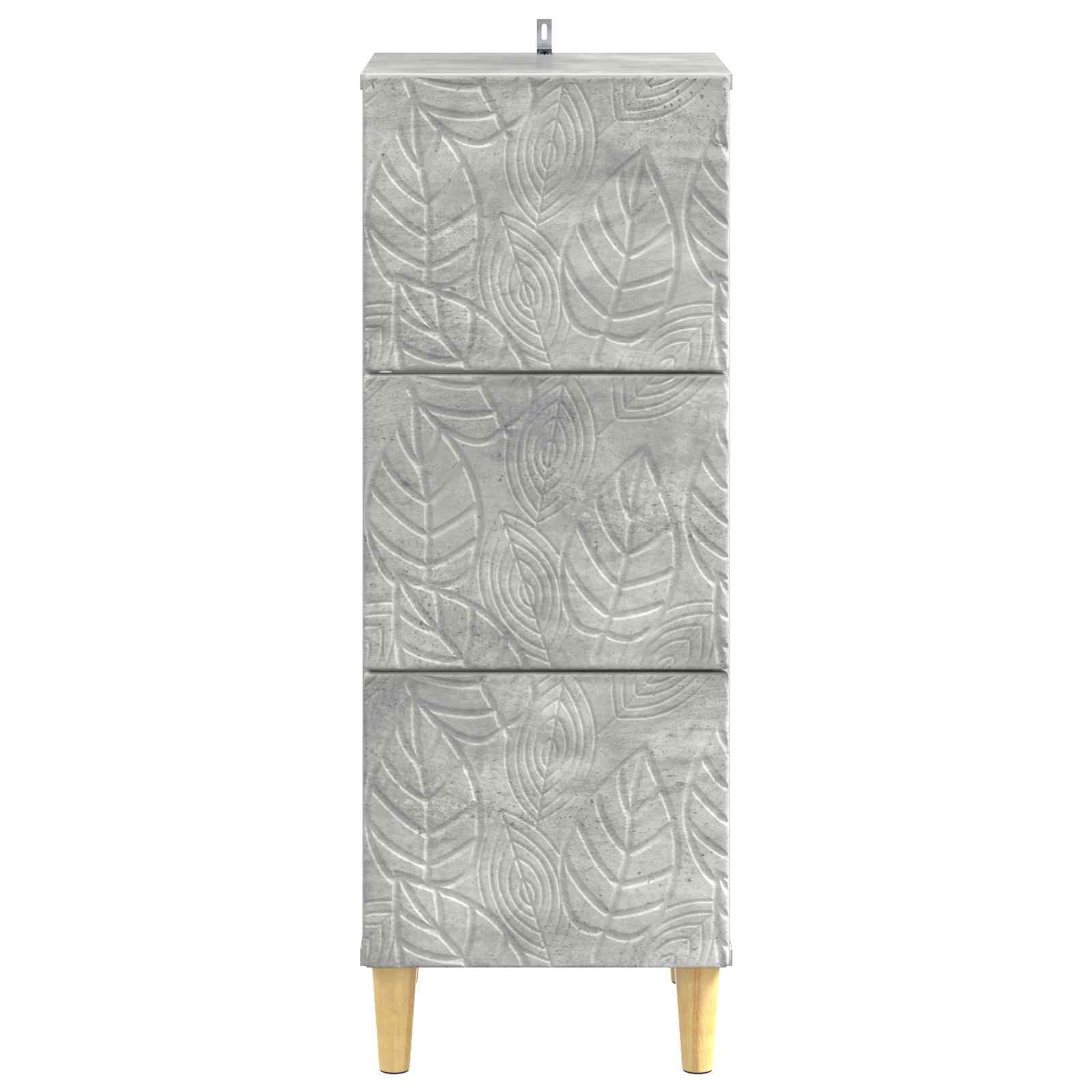 Ormar s ladicama Betonska siva 33 x 34,5 x 90 cm