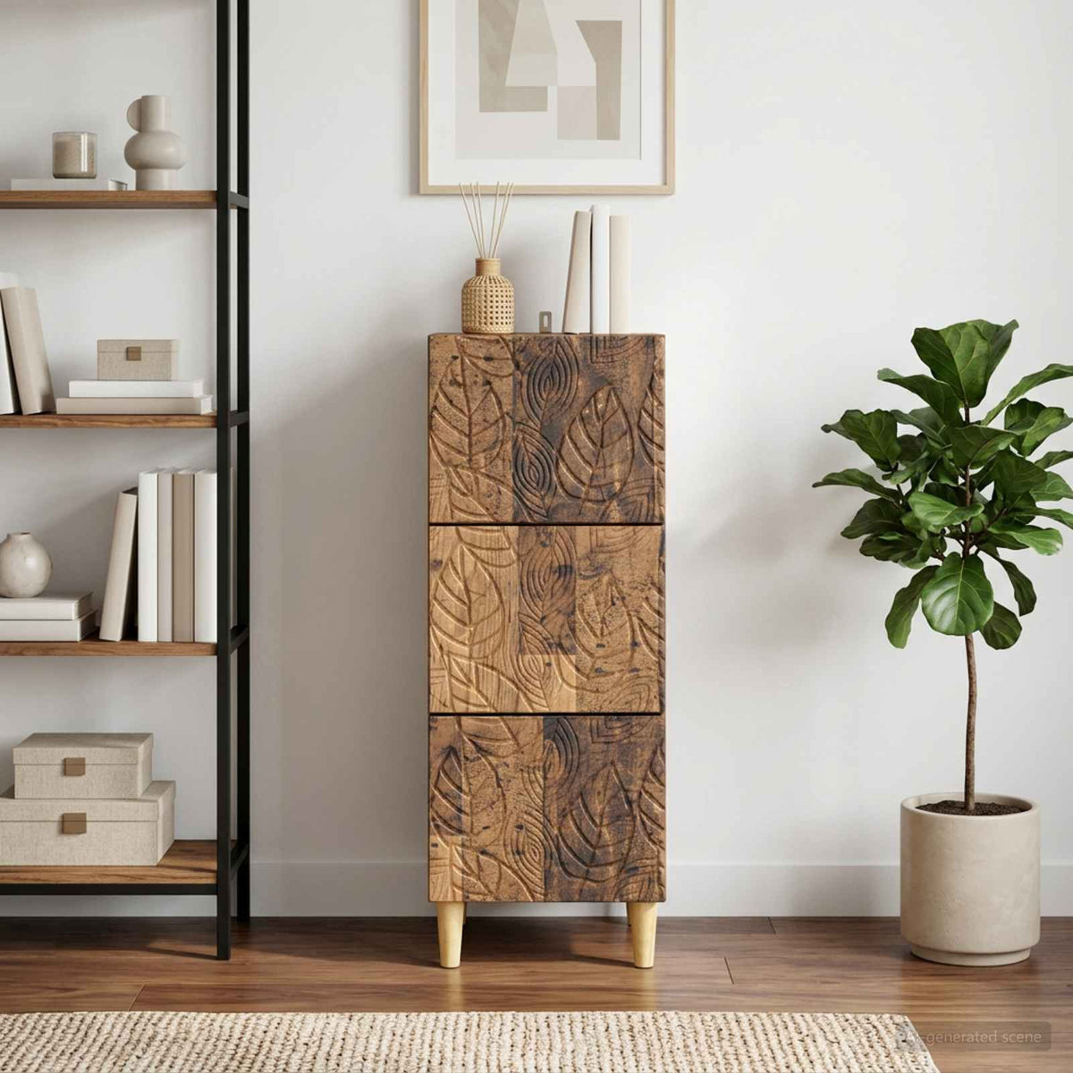 Ormar s ladicama Staro drvo 33 x 34,5 x 90 cm Konstruirano drvo