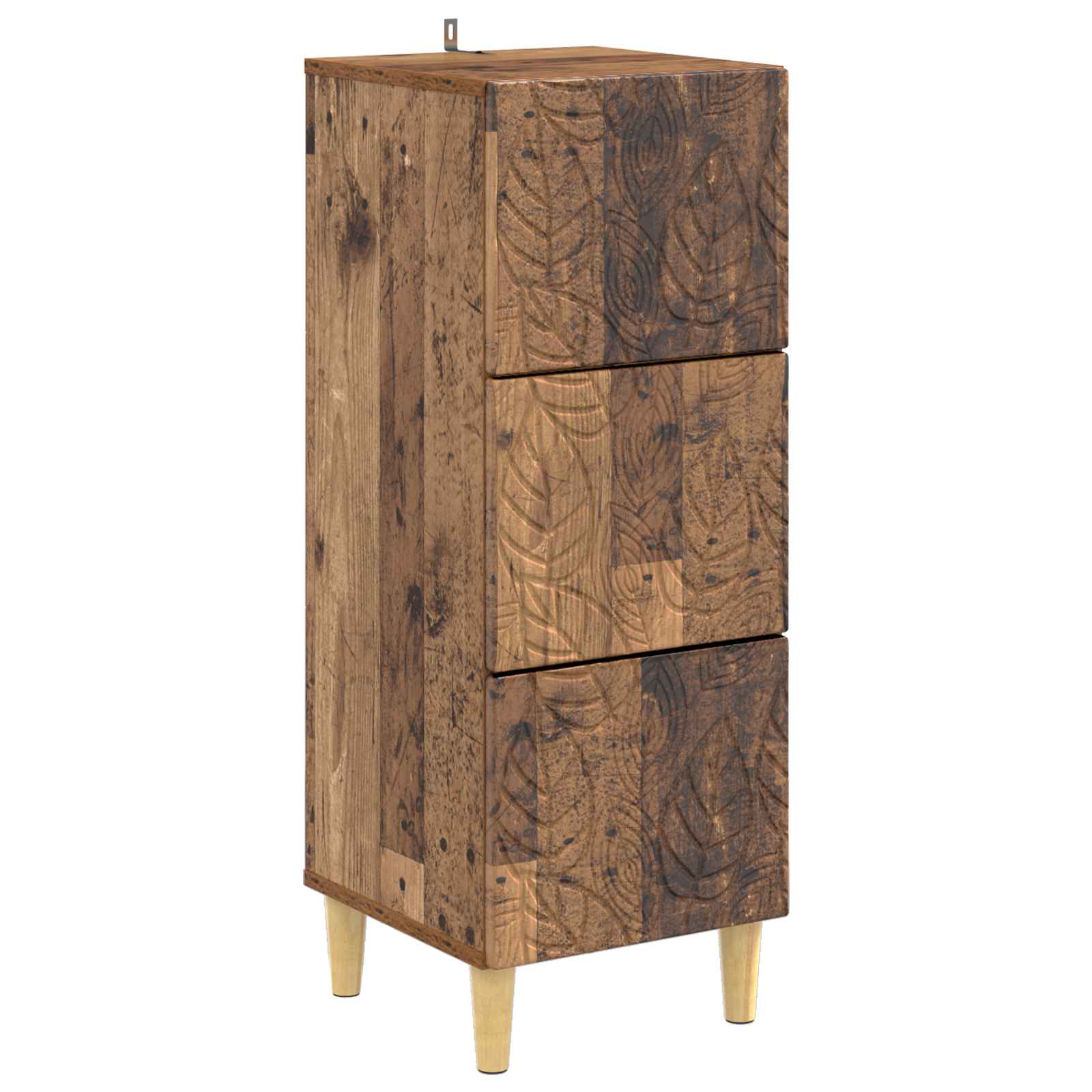Ormar s ladicama Staro drvo 33 x 34,5 x 90 cm Konstruirano drvo