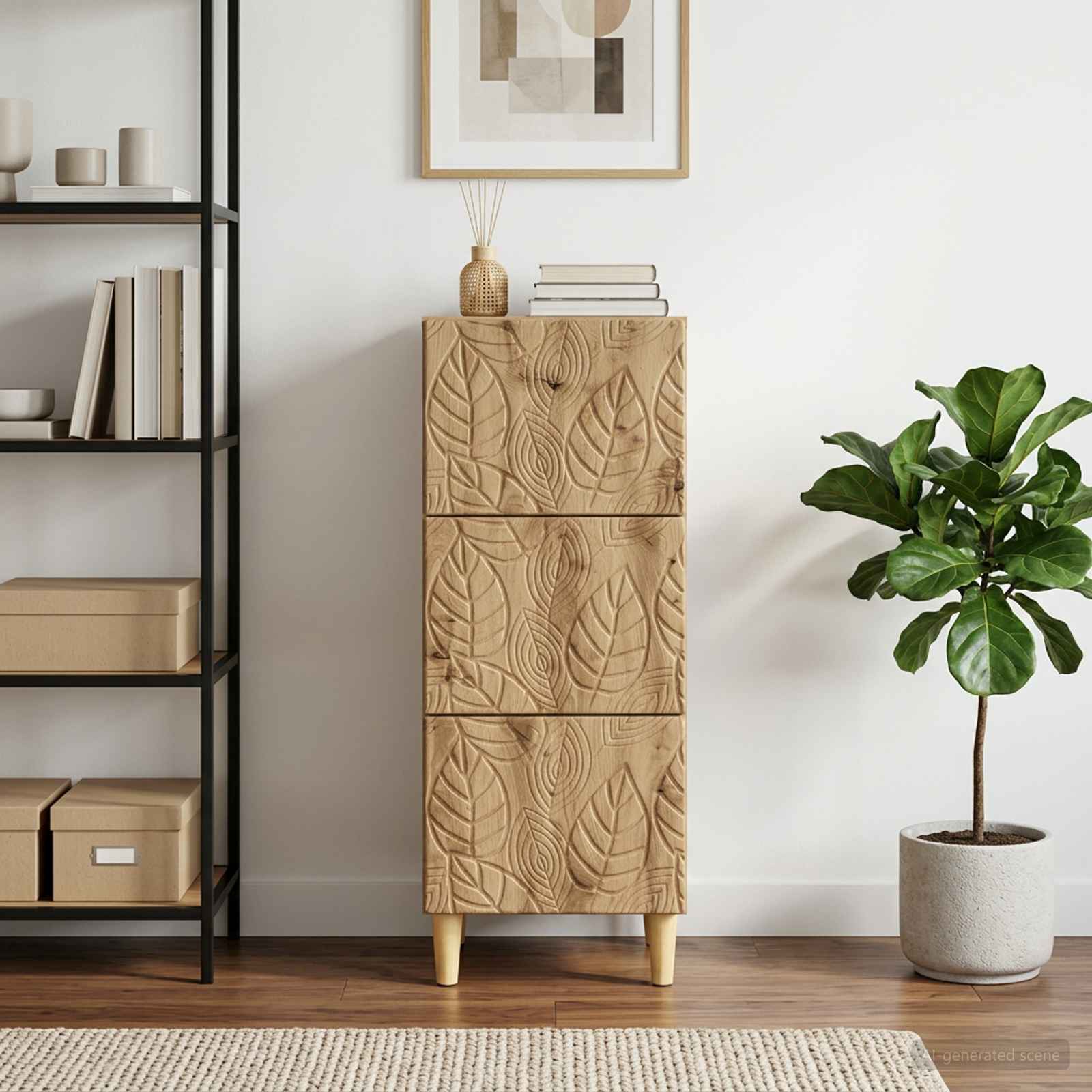 Ormar s ladicama 33 x 34,5 x 90 cm Konstruirano drvo