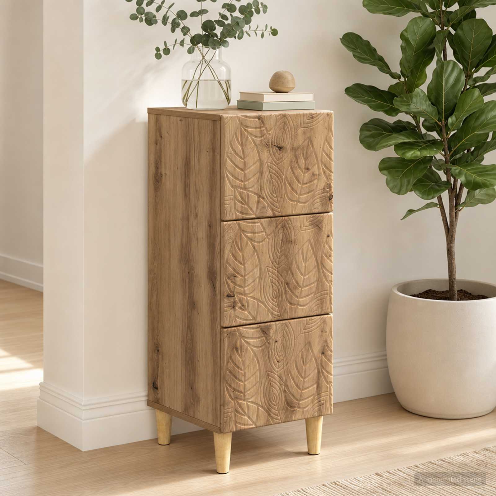 Ormar s ladicama 33 x 34,5 x 90 cm Konstruirano drvo