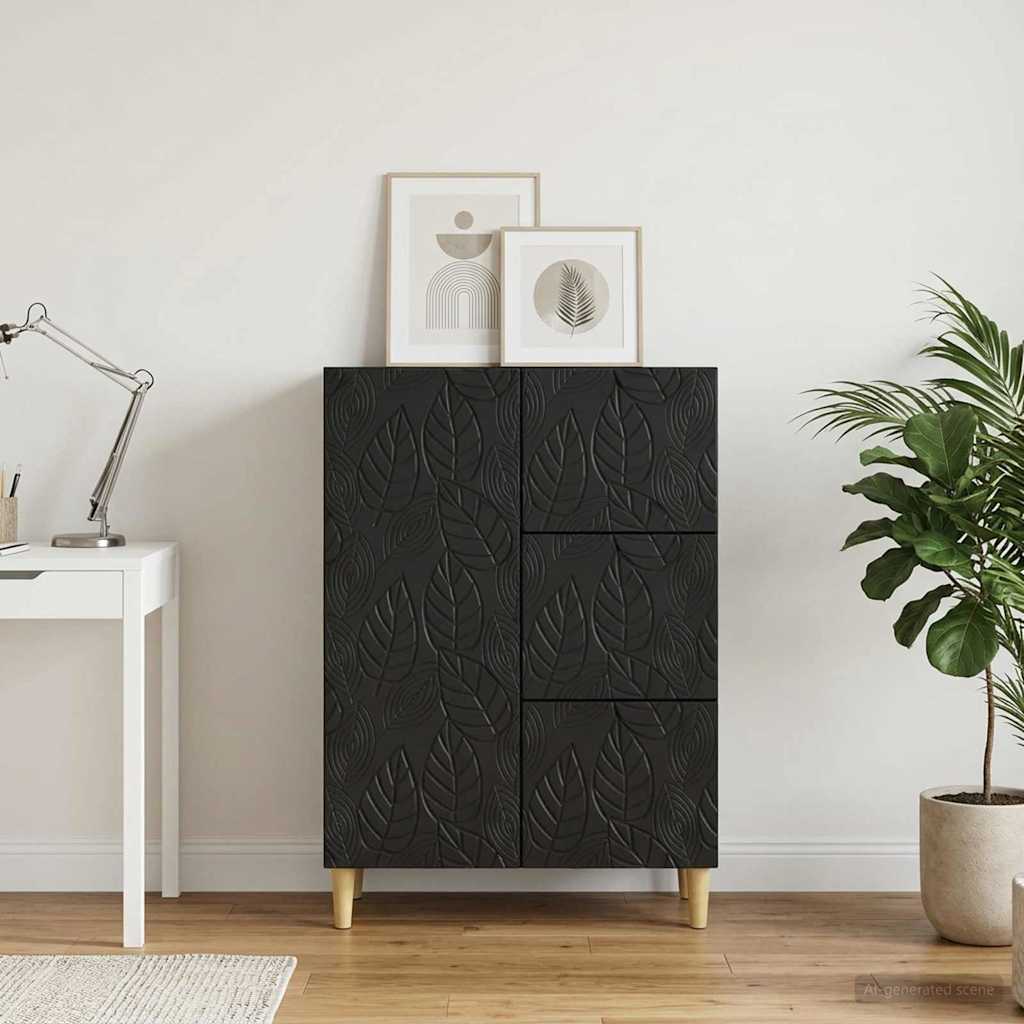 Kreveta Crna 66 x 34,5 x 90 cm Konstruirano drvo