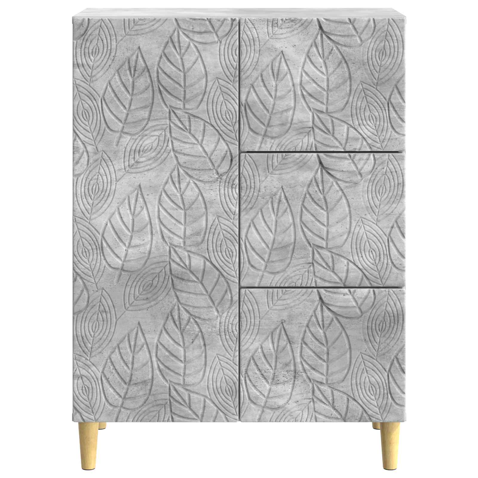 Kreveta Betonska siva 66 x 34,5 x 90 cm Konstruirano drvo