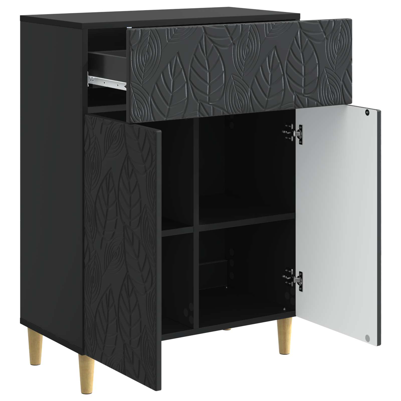 Kreveta Crna 66 x 34,5 x 90 cm Konstruirano drvo