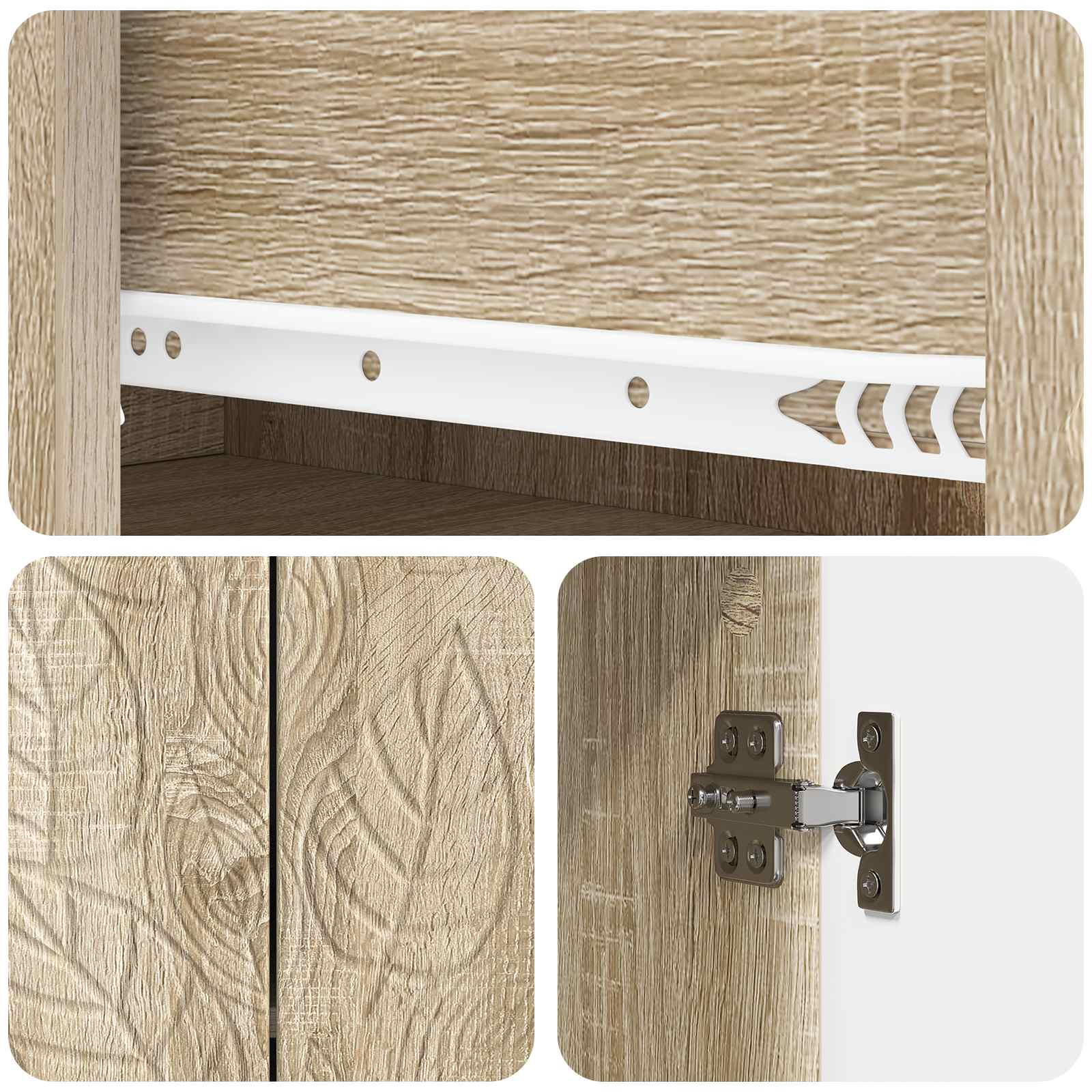 Kreveta Hrast sonoma 66 x 34,5 x 90 cm Konstruirano drvo