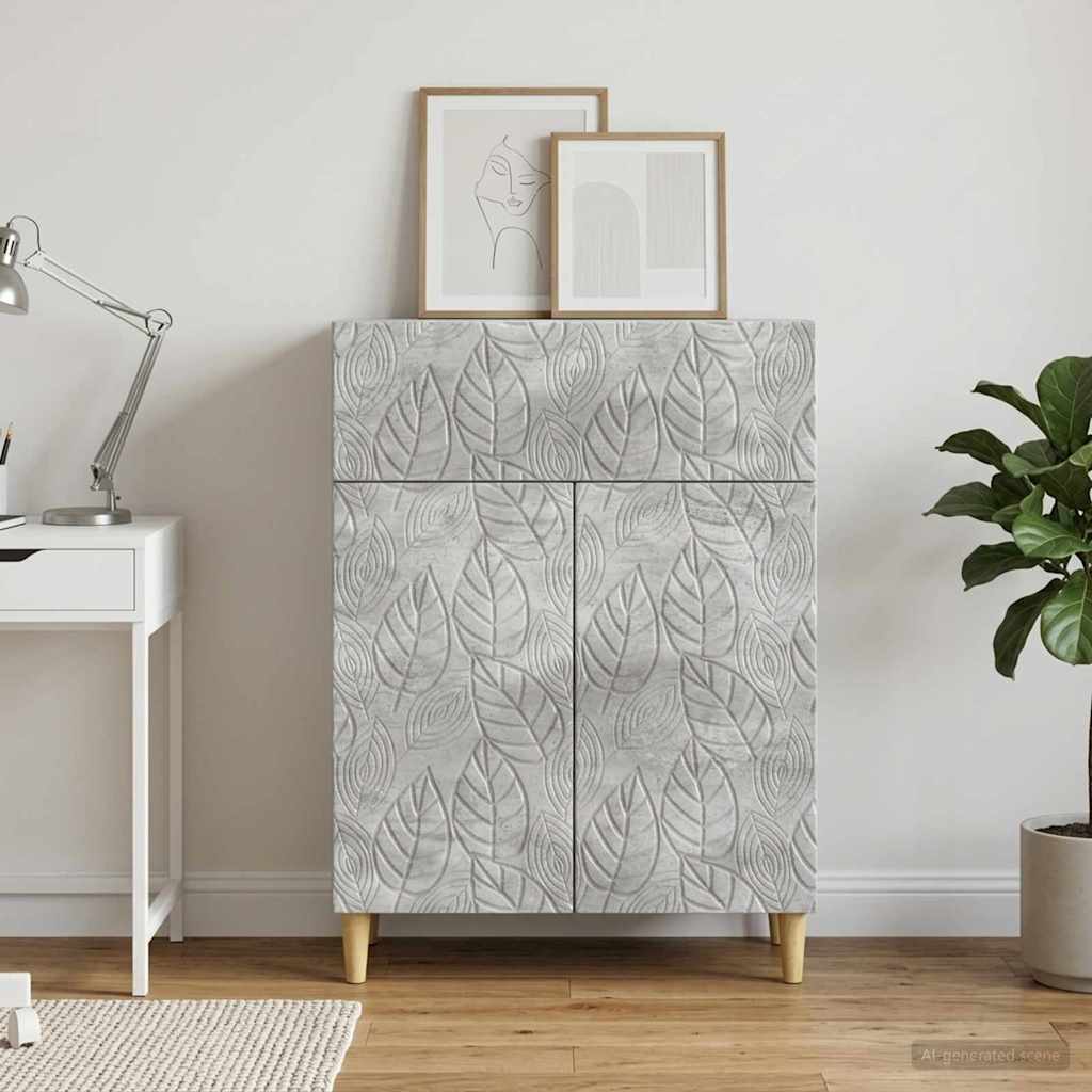 Kreveta Betonska siva 66 x 34,5 x 90 cm Konstruirano drvo