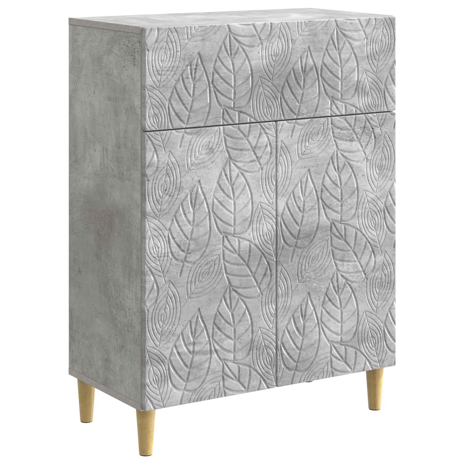 Kreveta Betonska siva 66 x 34,5 x 90 cm Konstruirano drvo
