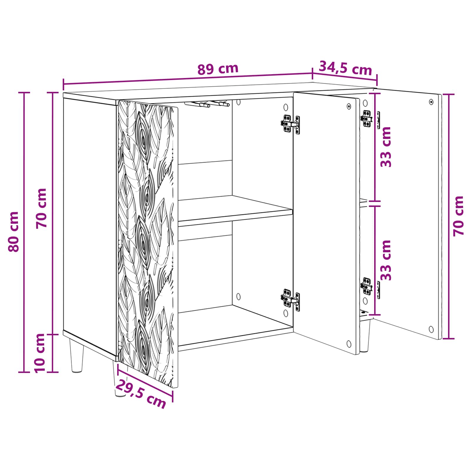 Kreveta Betonska siva 89 x 34,5 x 80 cm Konstruirano drvo