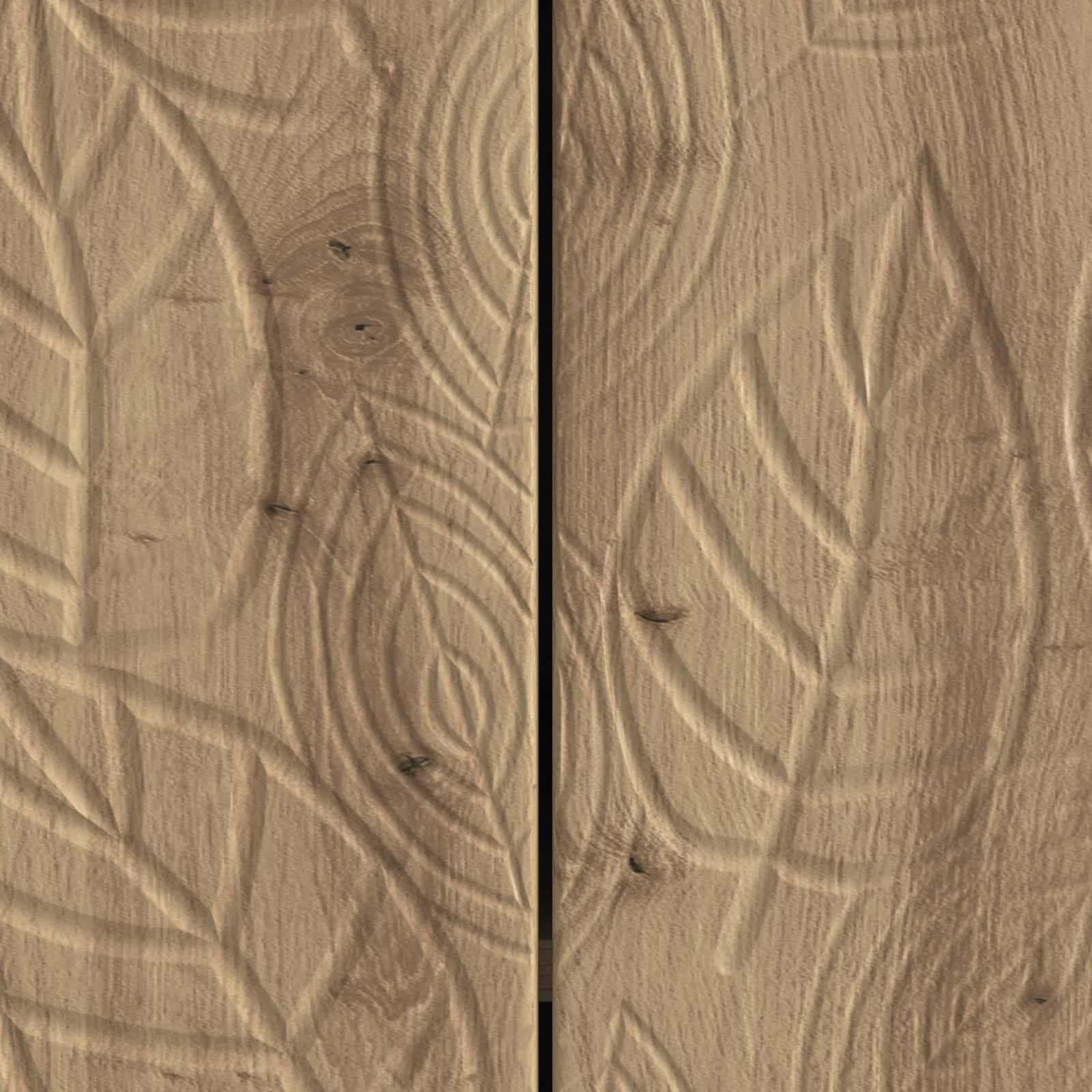 Kreveta Hrast artisan 89 x 34,5 x 80 cm Konstruirano drvo