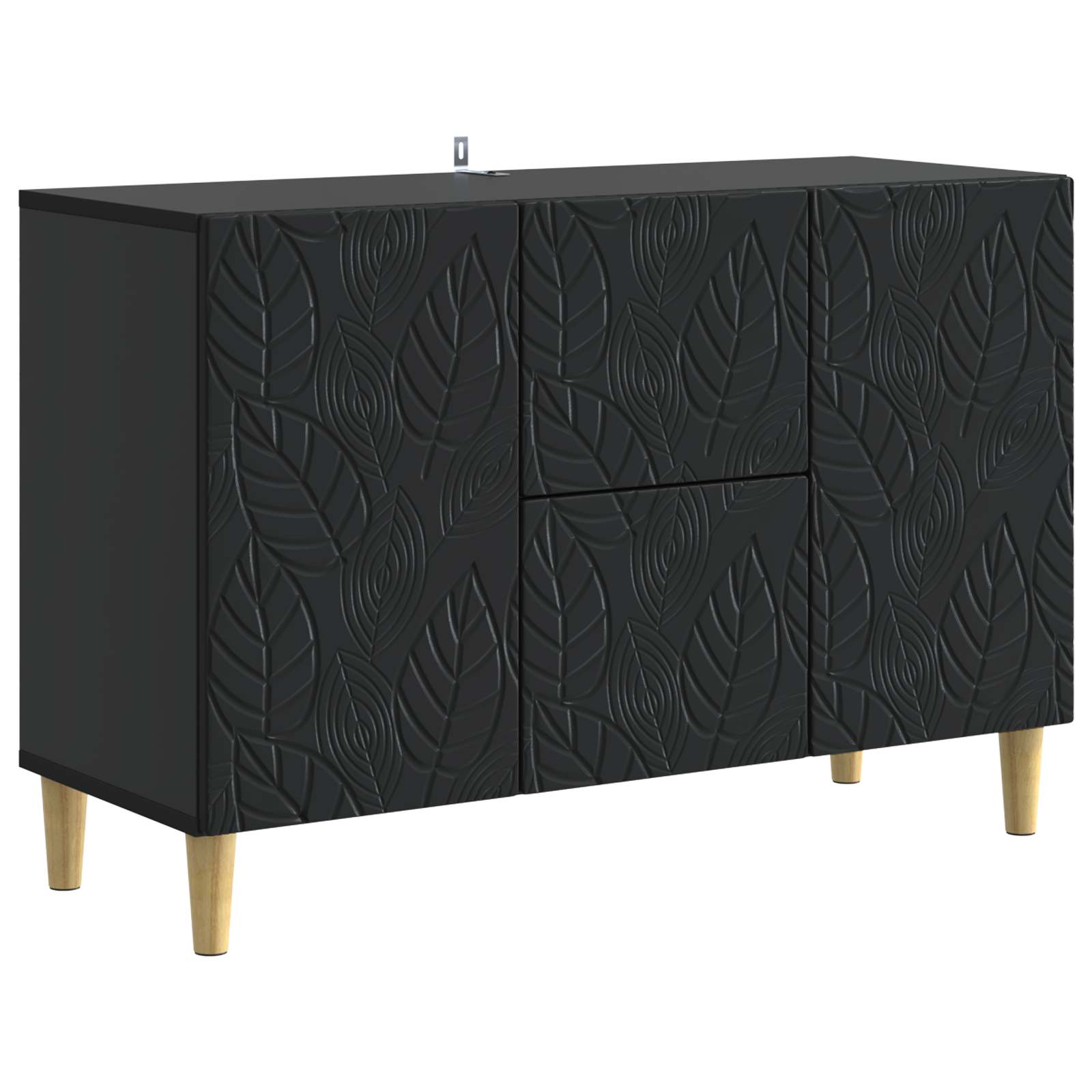 Kreveta Crna 89 x 34,5 x 60 cm Konstruirano drvo