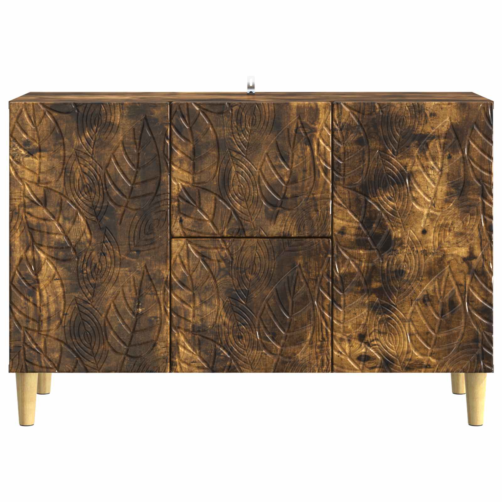 Kreveta Dimljeni hrast 89 x 34,5 x 60 cm Konstruirano drvo