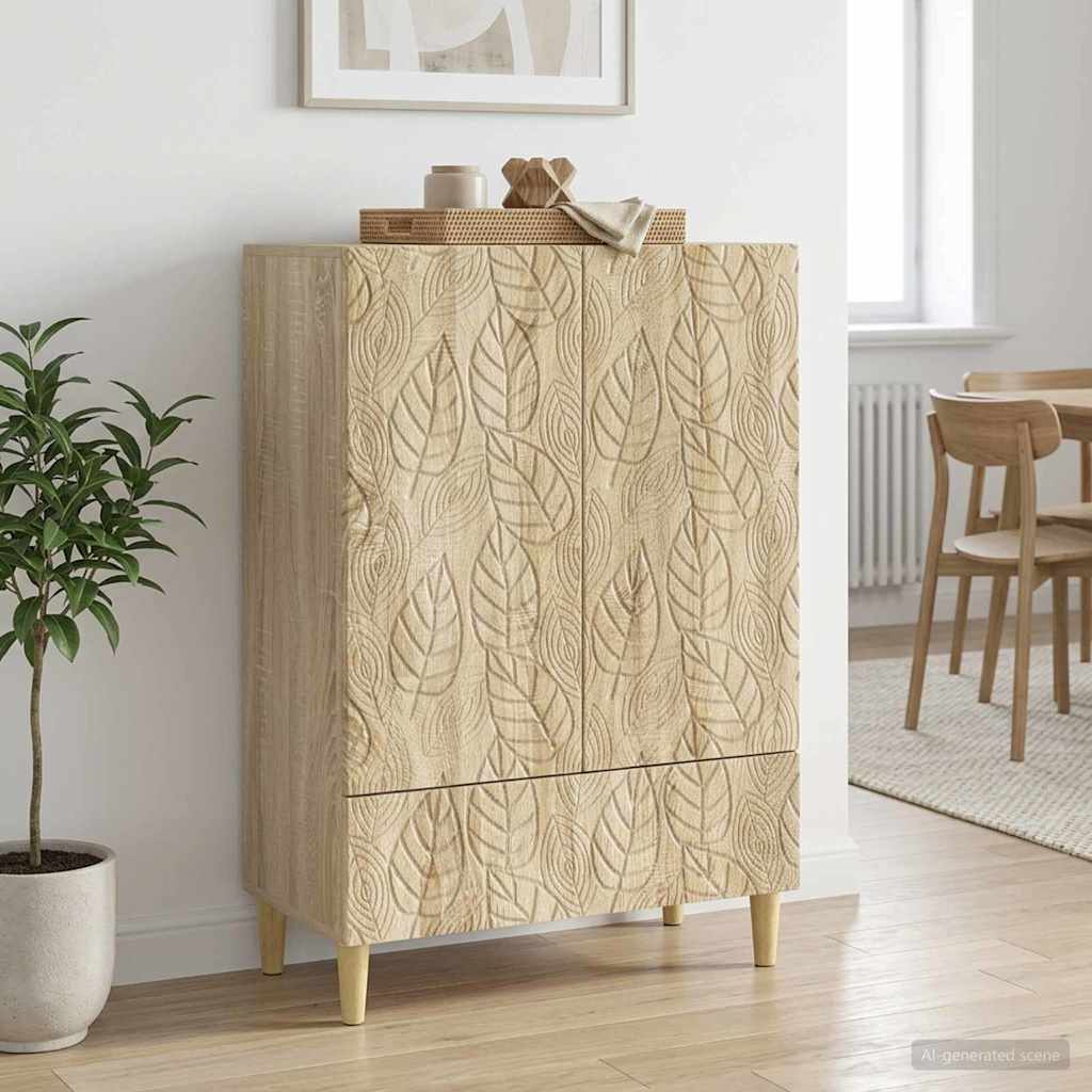 Kreveta Hrast sonoma 66 x 34,5 x 95 cm Konstruirano drvo