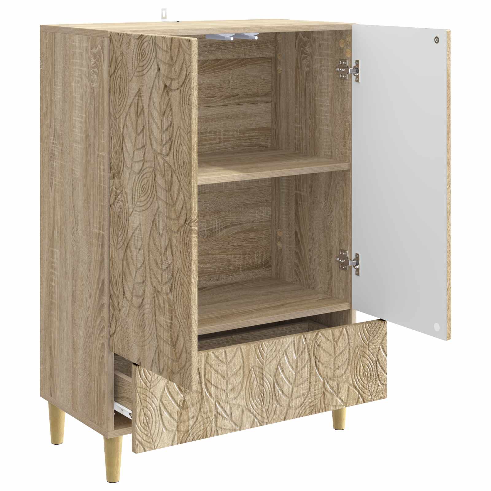 Kreveta Hrast sonoma 66 x 34,5 x 95 cm Konstruirano drvo