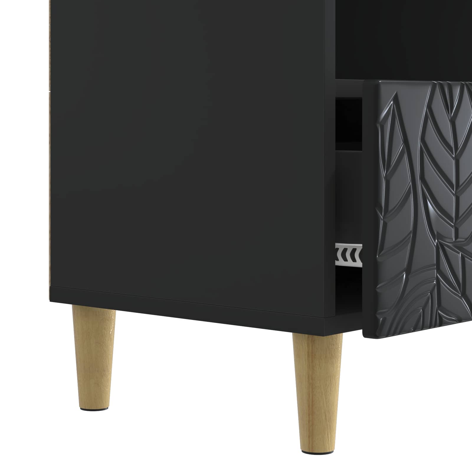TV ormar 102 x 34,5 x 50 cm Crna Konstruirano drvo