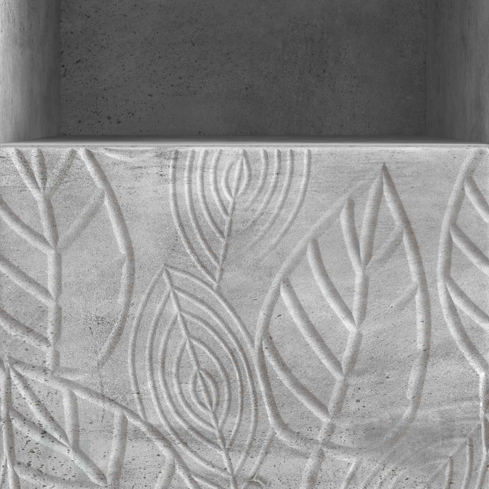 TV ormar 102 x 34,5 x 50 cm Betonska siva Konstruirano drvo