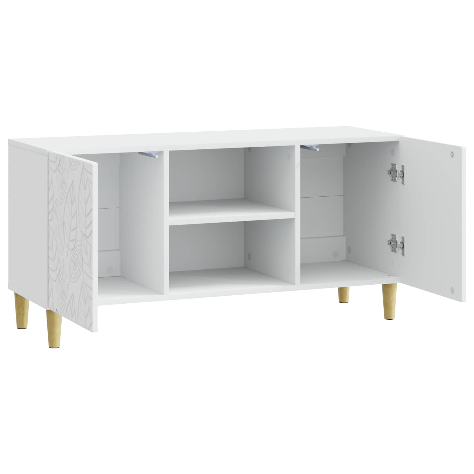 TV ormar 102 x 34,5 x 50 cm Bijela Konstruirano drvo
