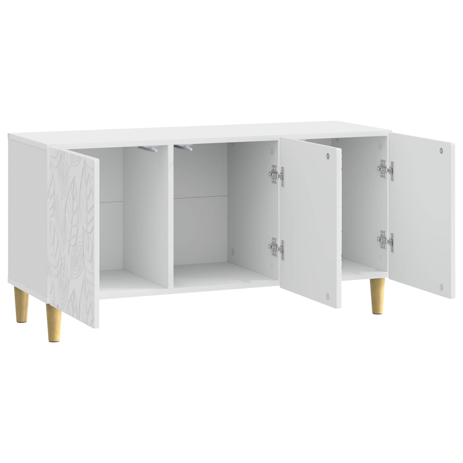 TV ormar 99 x 34,5 x 50 cm Bijela visokog sjaja